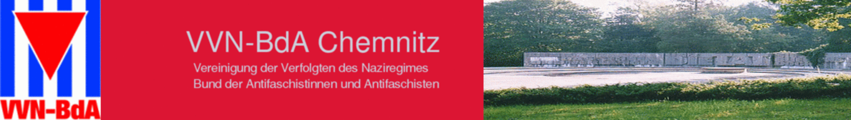 Banner VVN BdA Chemnitz Banner VVN BdA Chemnitz